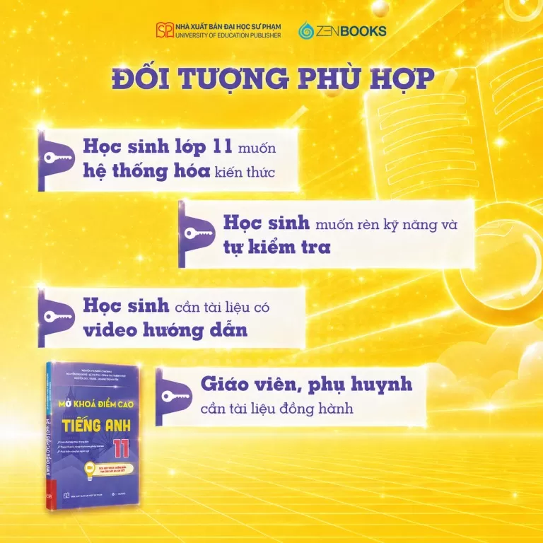 MỞ KHÓA ĐIỂM CAO TIẾNG ANH LỚP 11